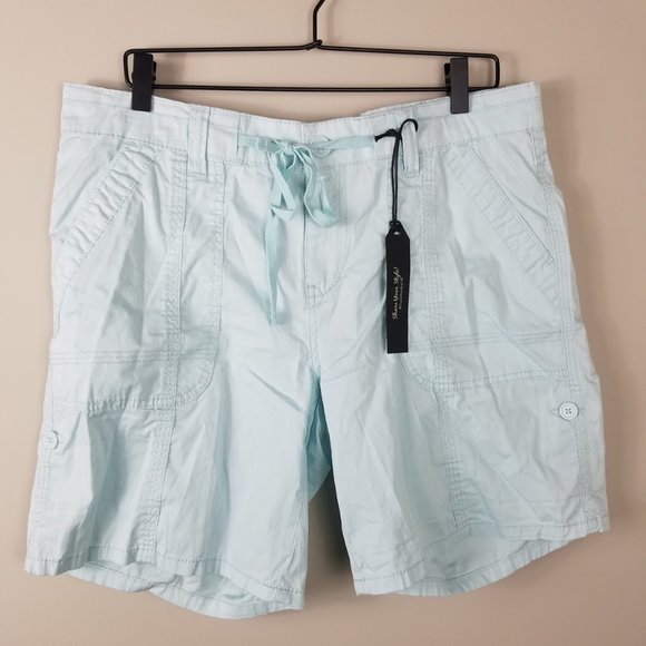 NWT Supplies By Union Bay Marty Roll Up Shorts